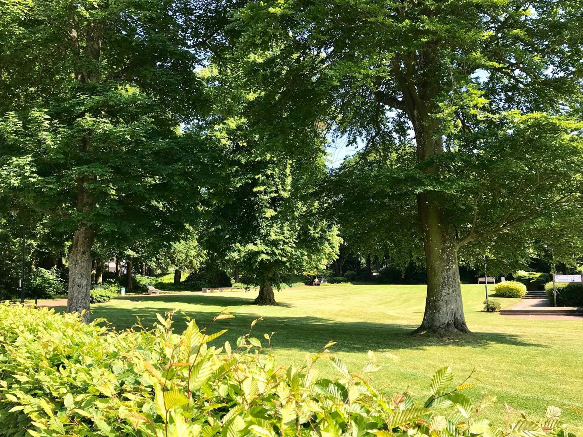 גלוקסבורג Ferienwohnung Skowronek Am Kurpark מראה חיצוני תמונה