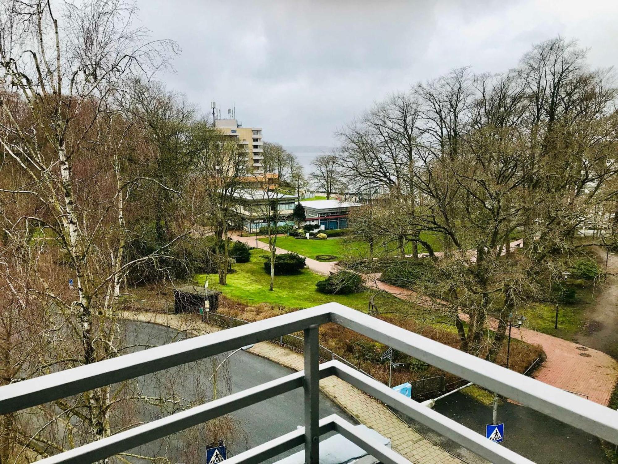 גלוקסבורג Ferienwohnung Skowronek Am Kurpark מראה חיצוני תמונה